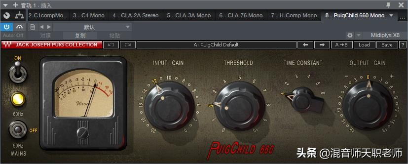 waves压缩器调节技巧,waves混音压缩器推荐