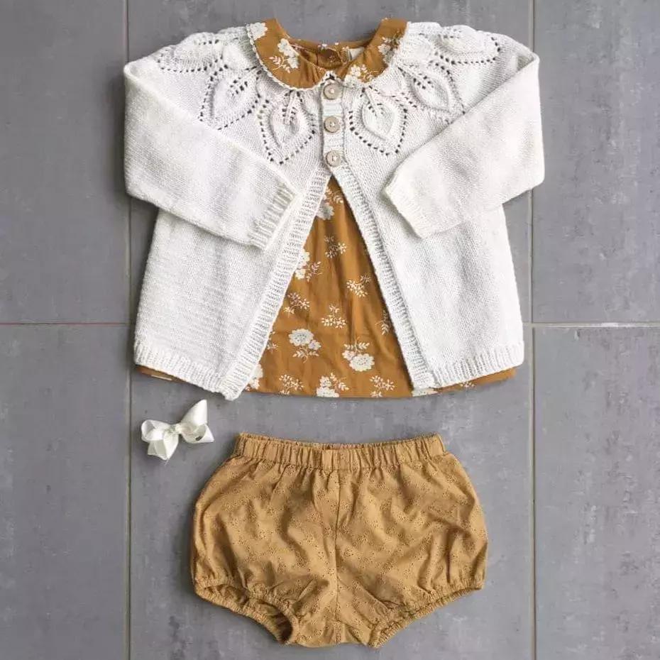 宝宝衣服编织教程0-1岁简单,编织宝宝卡通衣服