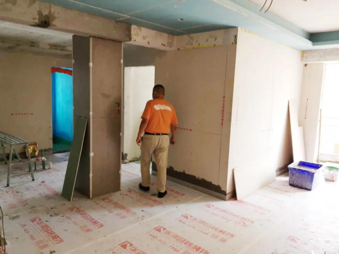 华浔总部巡查梅州工地,华浔工地巡检