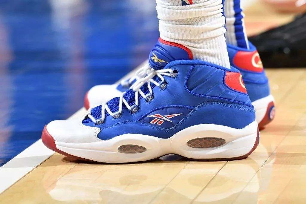 哈雷尔上脚球鞋锐步,nba上脚球鞋排行榜kd16