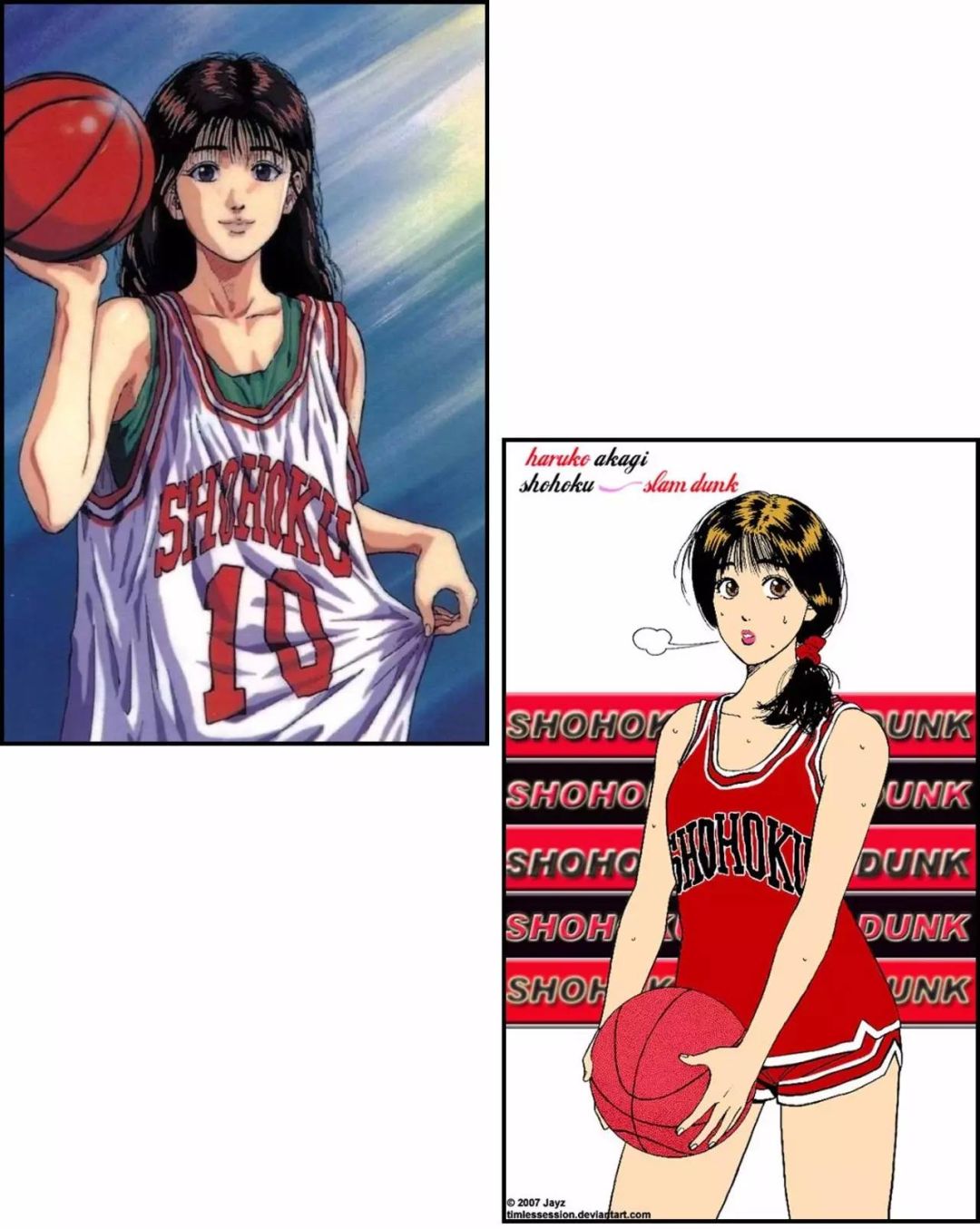 湘北赤木晴子球衣,赤木晴子湘北篮球衣