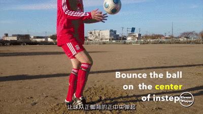小学生足球颠球只用一只脚教程,足球颠球零基础开始怎么训练