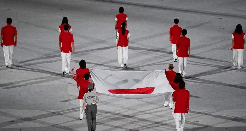东京奥运开幕式节目回顾,东京奥运开幕式时刻