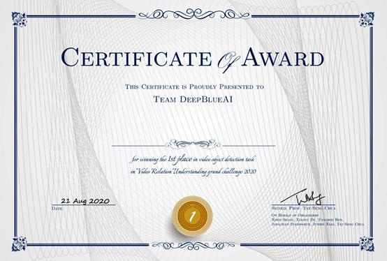 深兰科技ACMMM2020冠军，视频级别目标身份和动态