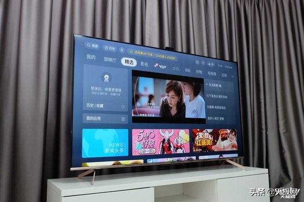 创维电视75寸带智能语音,创维75英寸8k电视音响效果体验