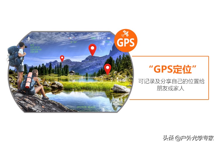 高清双目夜视仪,高清摄像仪360度无死角日夜两用