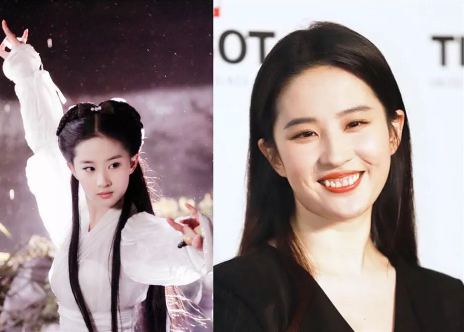 美若天仙不美颜也美的,神仙姐姐刘亦菲笑不露齿