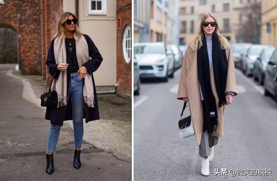 男女围巾冬,冬季围巾的各种围法男