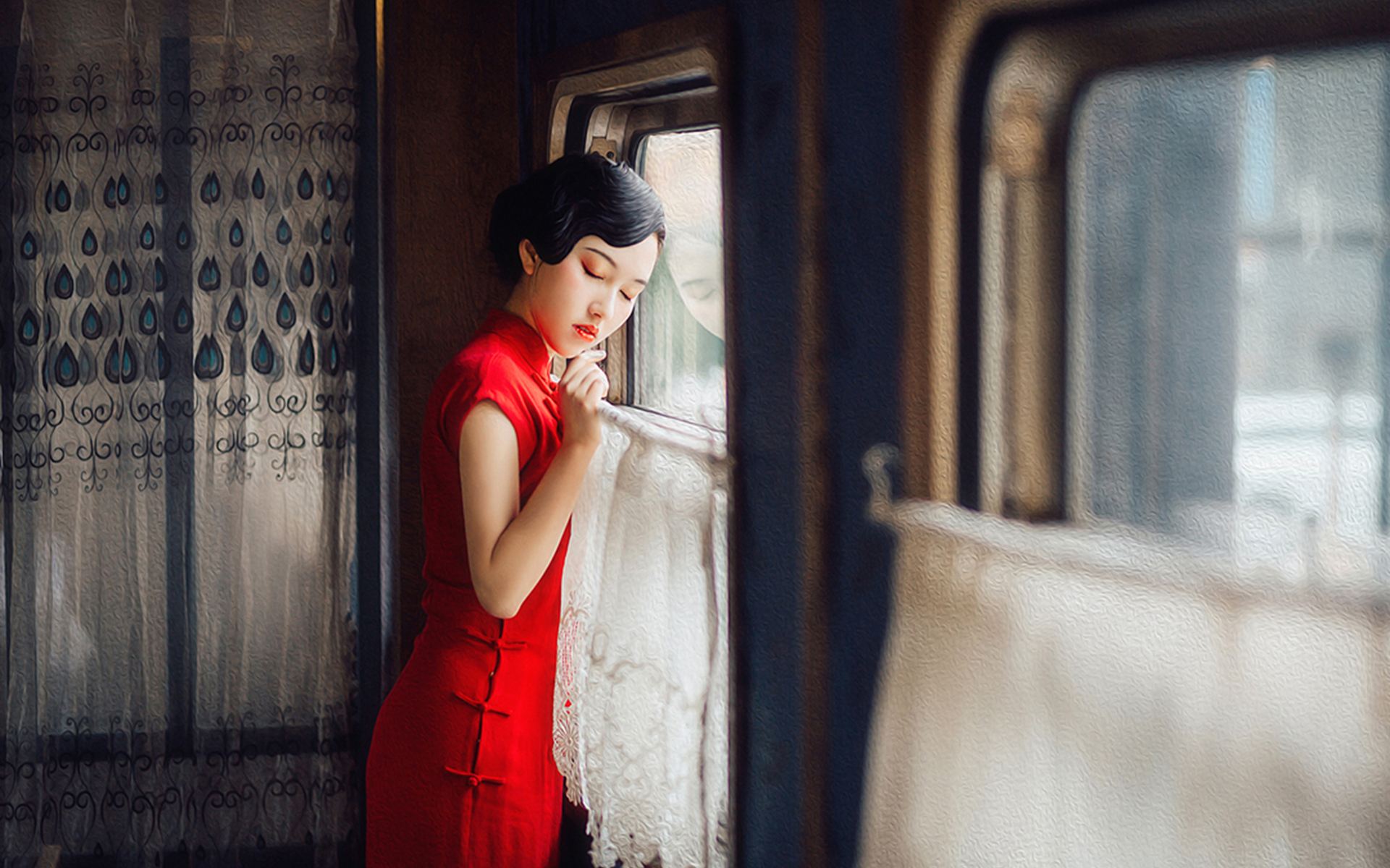 复古古典穿搭 (中式复古宫廷风穿搭)