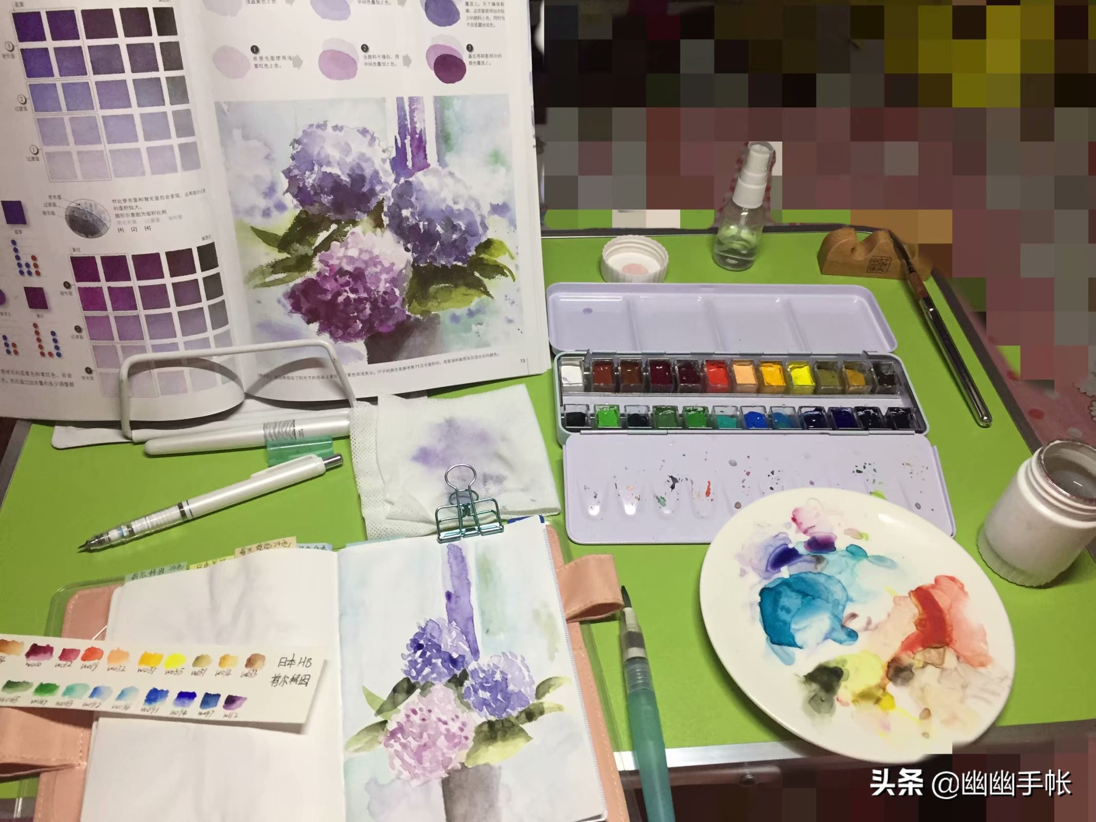 水彩颜料有哪些必入的,水彩颜料新手推荐哪种