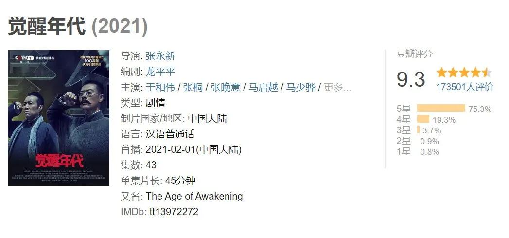 豆瓣9.5分的良心剧,豆瓣9.7分神剧果然不负期待