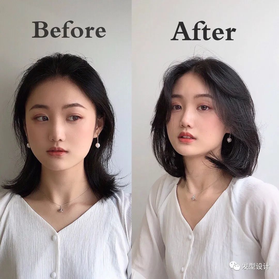 八大网红刘海短发,无刘海短发发型女