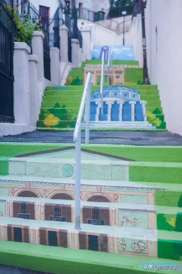 楼梯踏步广告宣传设计,楼梯间广告宣传设计