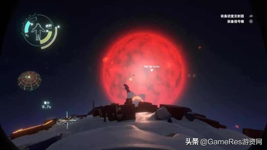 今年新出的关于星际的游戏,星际拓荒outerwilds海上龙卷