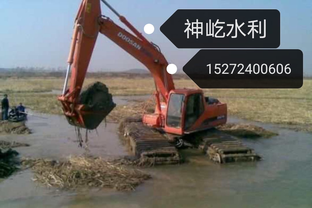 吕梁周边水上挖掘机出租最新报价15272400606