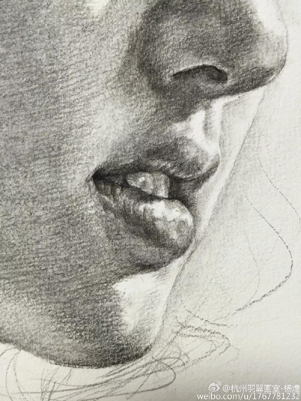 他笔下的女子油画细腻唯美,古典美女画唯美古风素描