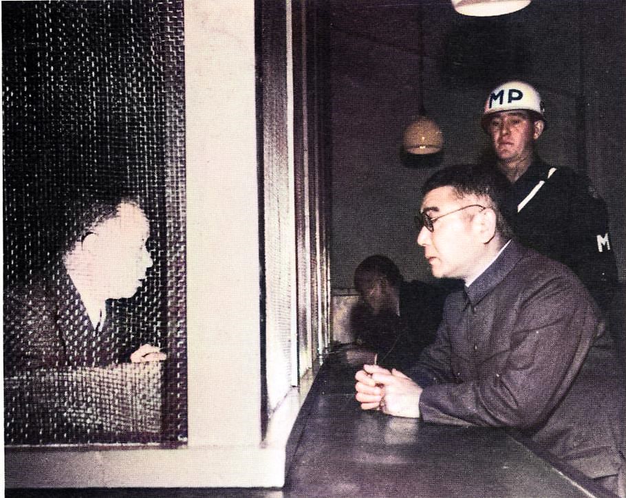 战犯老照片,处决日本七大战犯影像