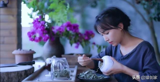 李子柒的手工创业故事,农家女李子柒