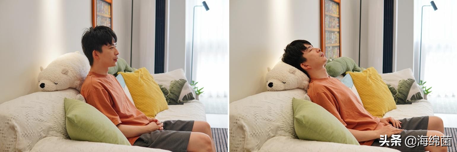 休闲阳台升级,好坐感才是王道:LAZBOY乐至宝功能沙发躺平体验