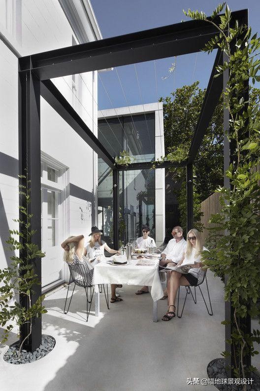 100款庭院廊架图片,中式庭院亭子设计效果图