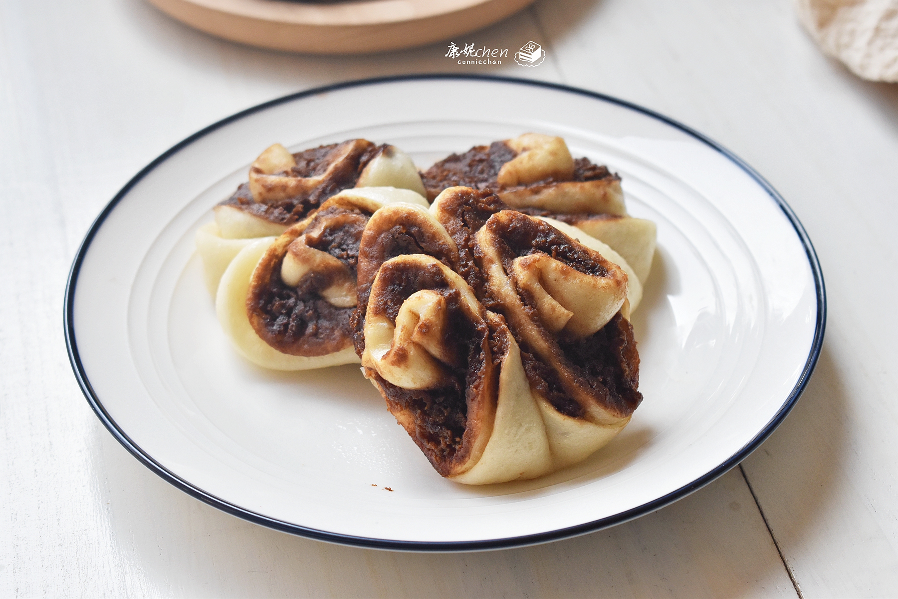 宣南居师傅教你做红糖麻酱花卷,老北京宫门口红糖麻酱花卷