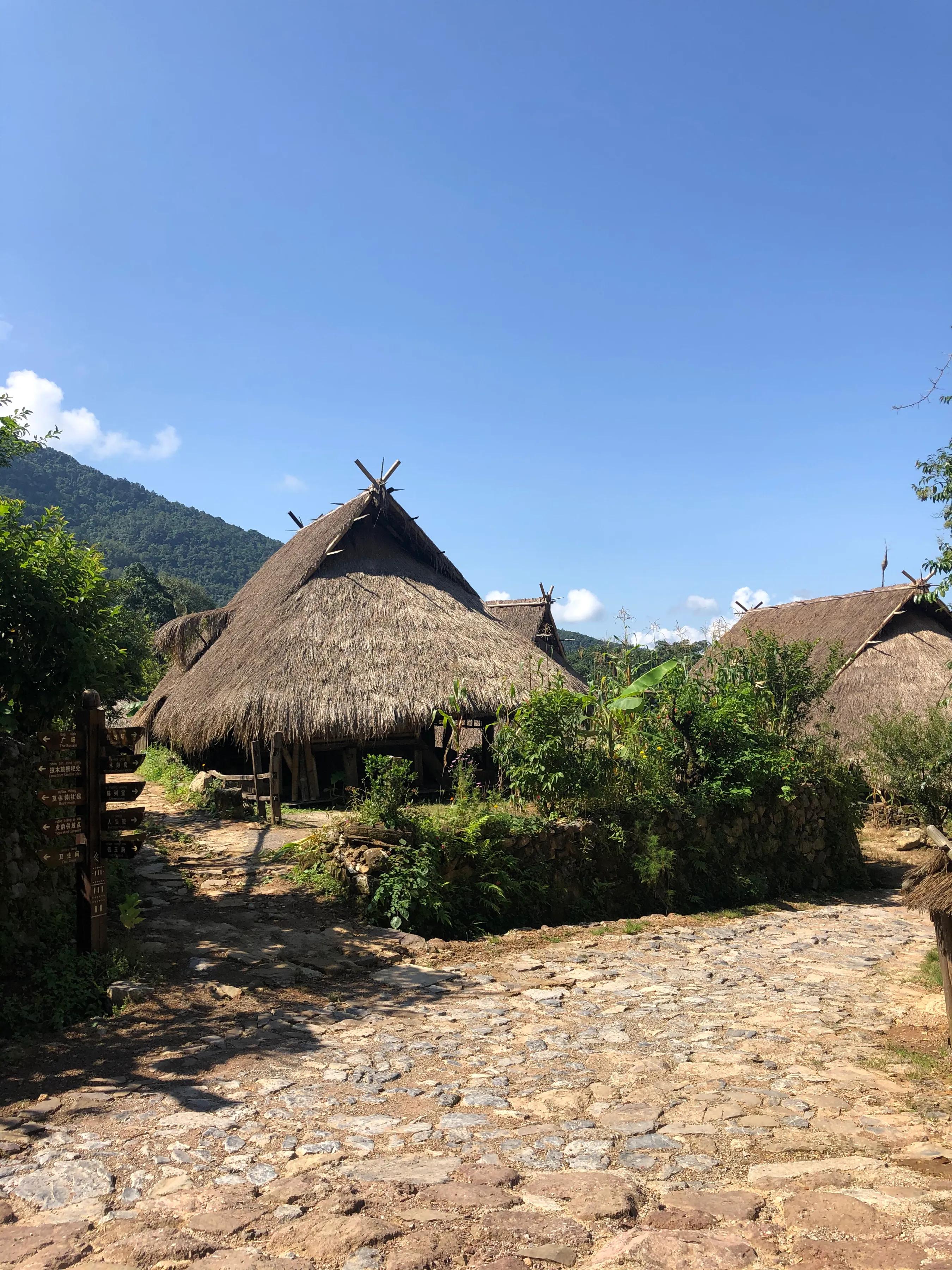 云南省佤族沧源,走进沧源县佤族原始部落