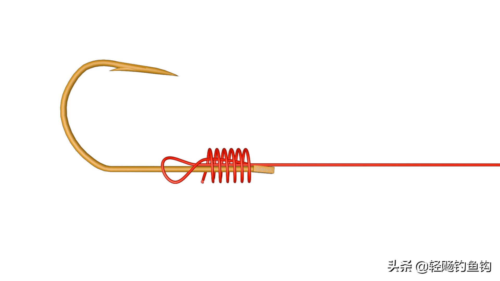 鱼钩绕线向上还是向下好,鱼钩绑线的方法和技巧