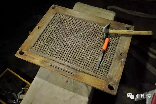 许师傅红木家具保养,黄花梨方凳子修复方法