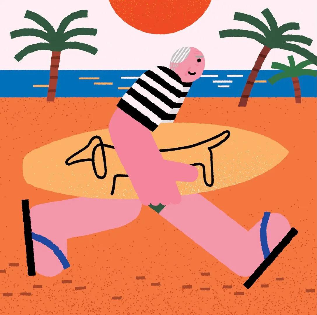 dayekim插画师,韩国插画家aeppol的插画作品