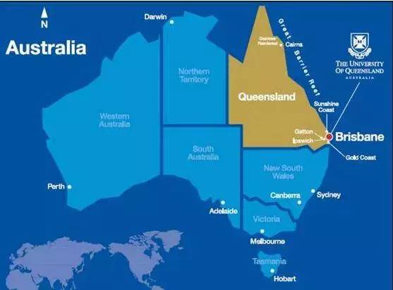 澳洲大学分布地图高清中文版,澳洲大学都在哪些城市