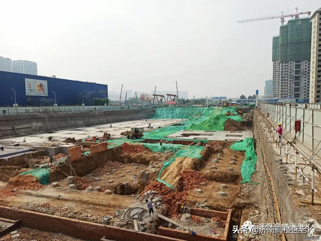 济南宜家西地块建设项目,济南地平甲第和远大购物广场对比