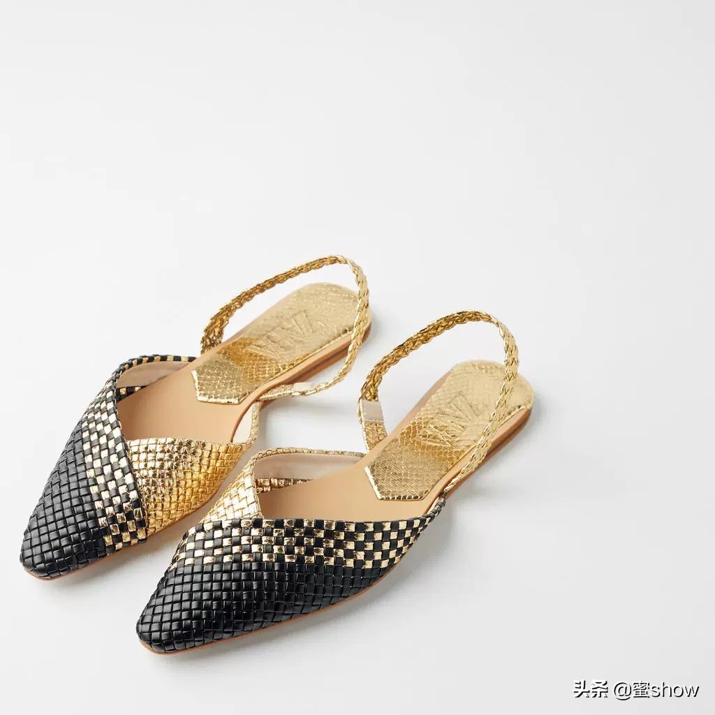 zara平底尖头鞋推荐,zara平底鞋搭配