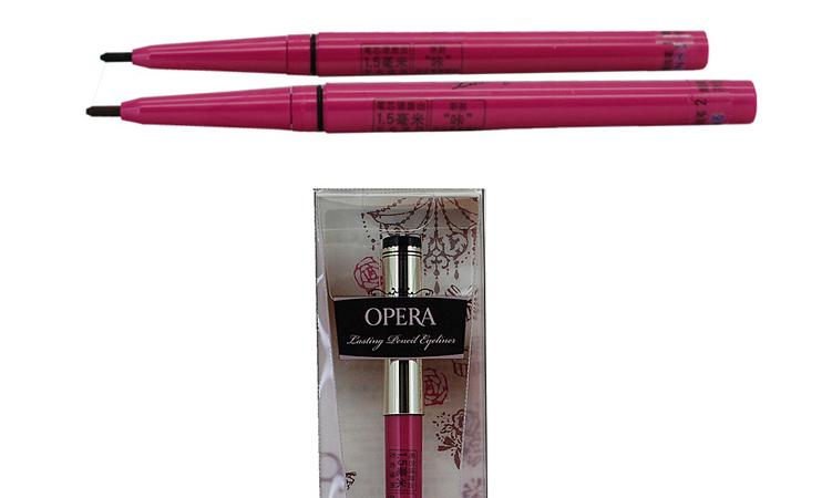 一笔速成眼线画法,怎么用一支眼线笔完成眼妆