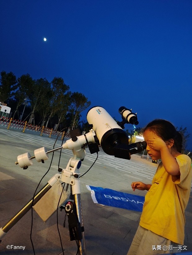 科普天文望远镜看星星效果,科普天文类短视频