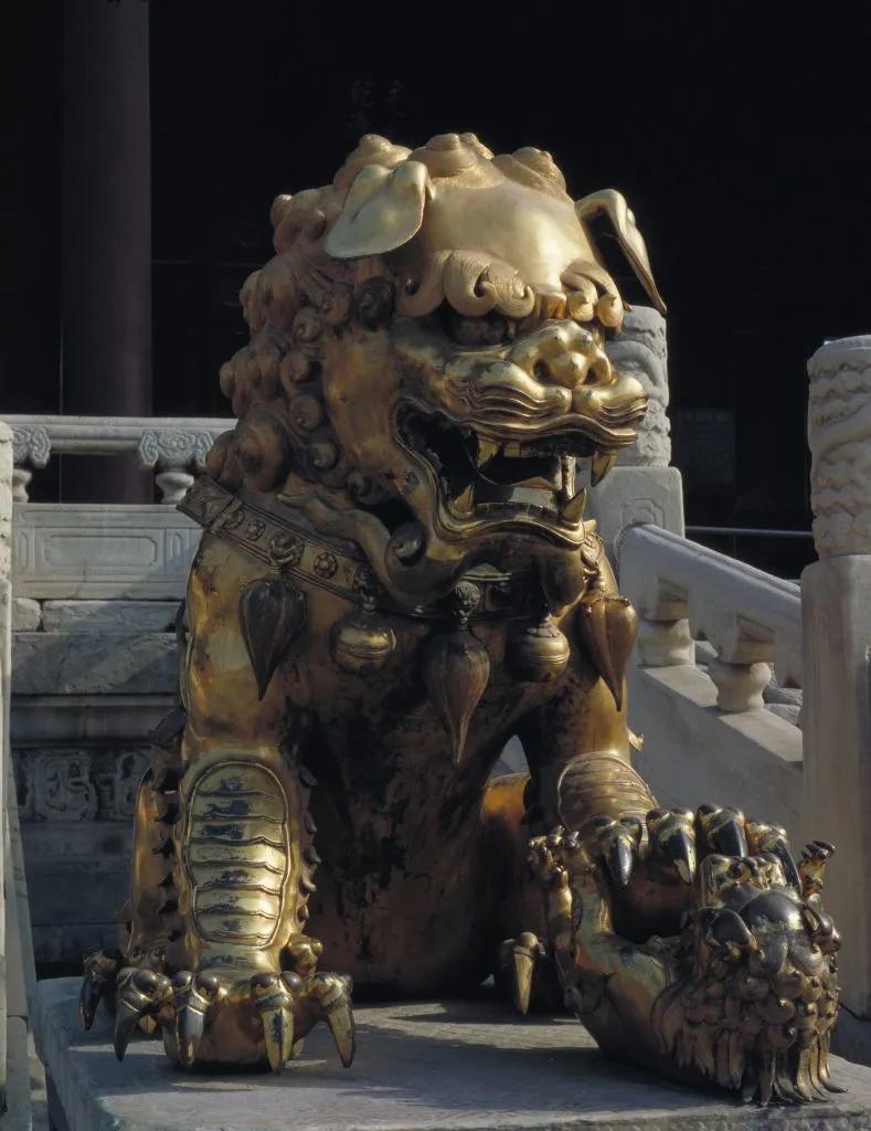 明清时期石狮子特征,各朝代石狮子特征图片