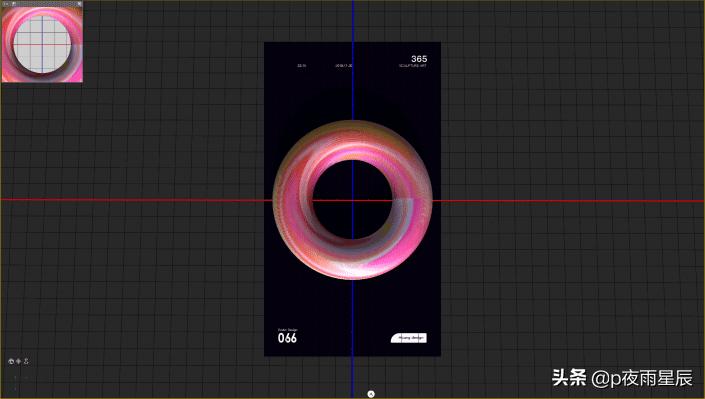 ps怎么把字体做成3d立体效果,用ps也能做出3d和2.5d立体视觉