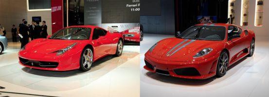 红色法拉利458图片,法拉利458红色款