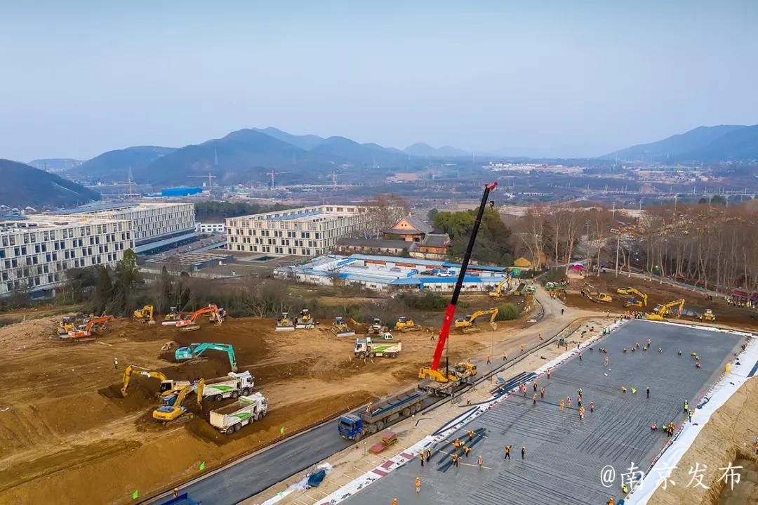火神山观看,看火神山医院建设