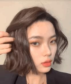 超简单中短发拽姐造型,短发拽姐发型推荐