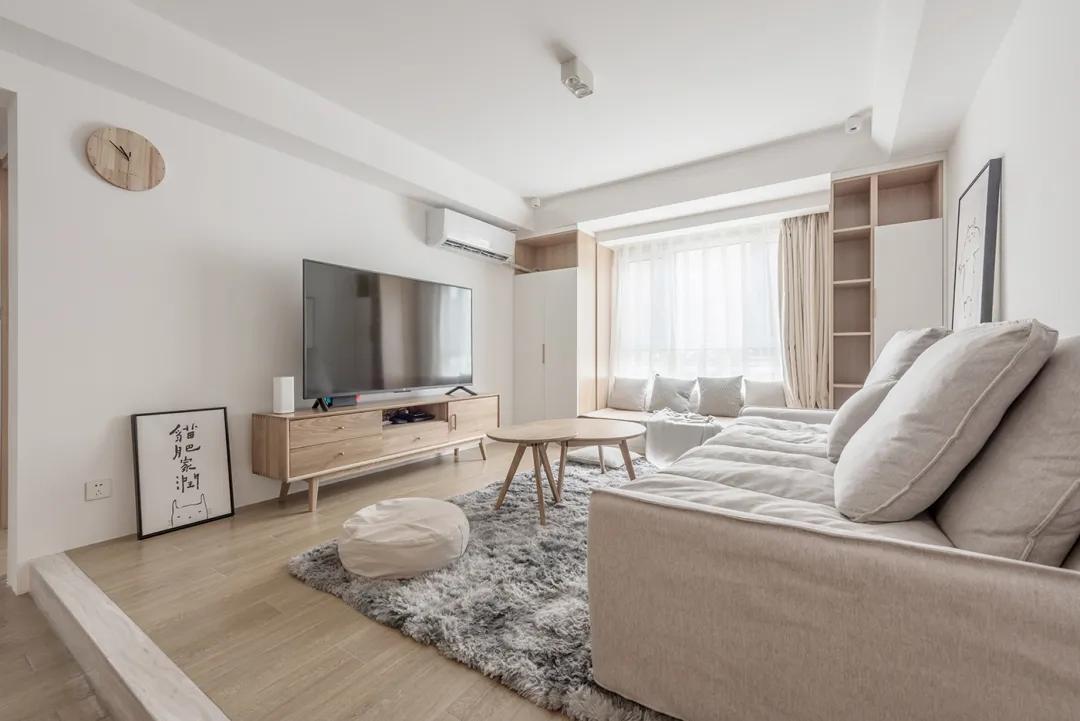 精装房浅改原木风,高级muji风装修