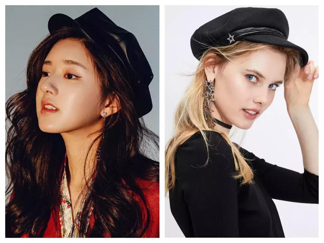 时尚百搭适合方脸的秋季帽子,秋冬最百搭的三款帽子