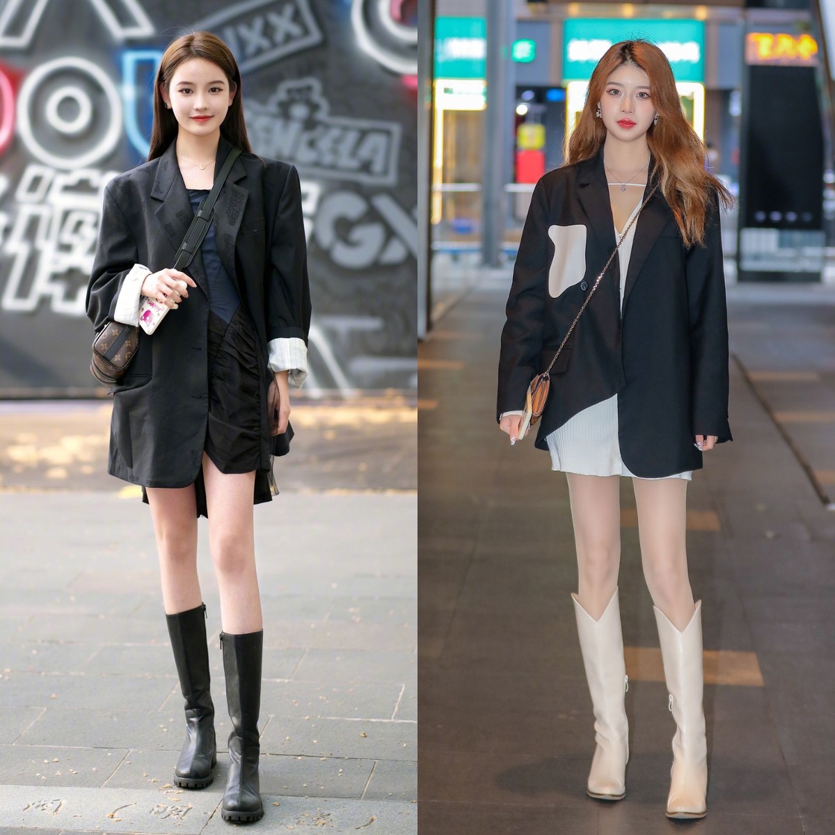 穿连衣裙怎么搭外套显瘦,穿搭连衣裙技巧