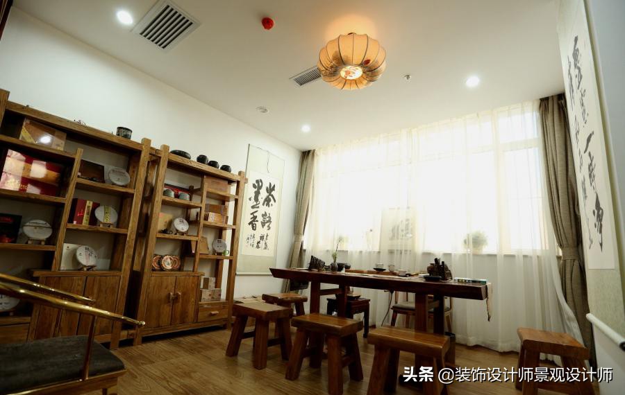 50平米禅意中医养生馆设计图,中医养生理疗会所设计