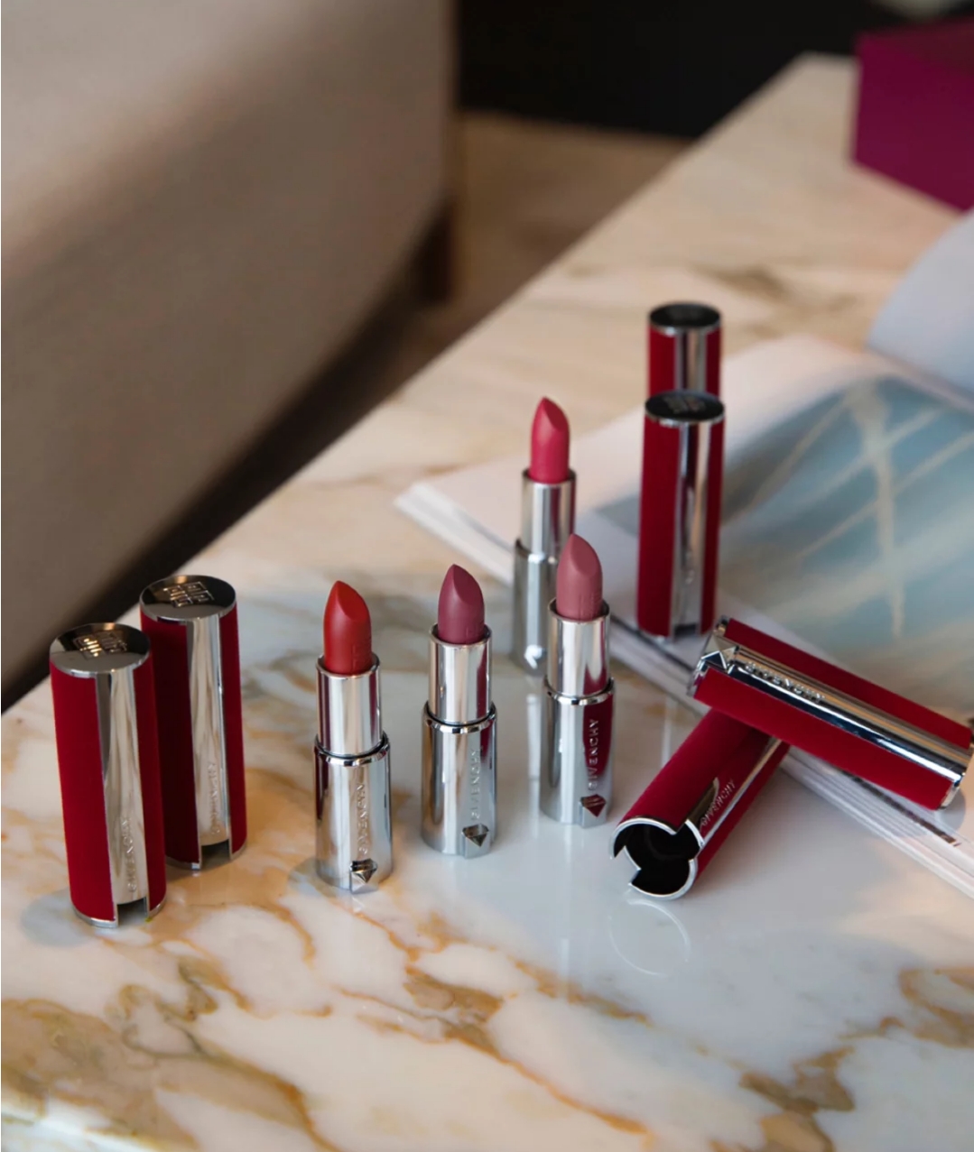 纪梵希口红推荐色号黄皮325,纪梵希口红最火色号n37试色