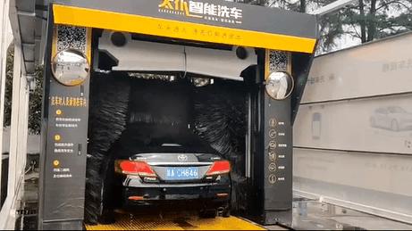 智能洗车机全自动洗车流程,智能洗车机洗车适合车型