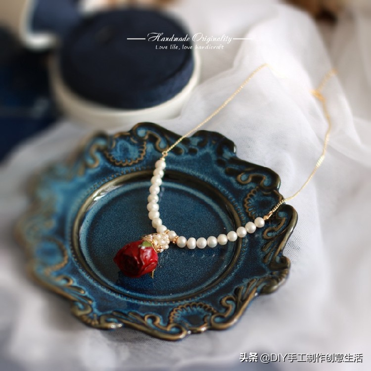 永生花首饰手工diy制作,制作永生花首饰