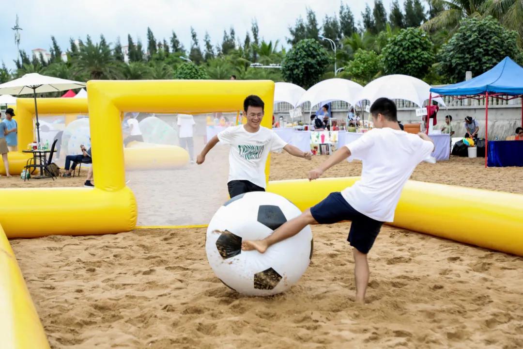 沙滩足球节,海南自由贸易港主题比赛