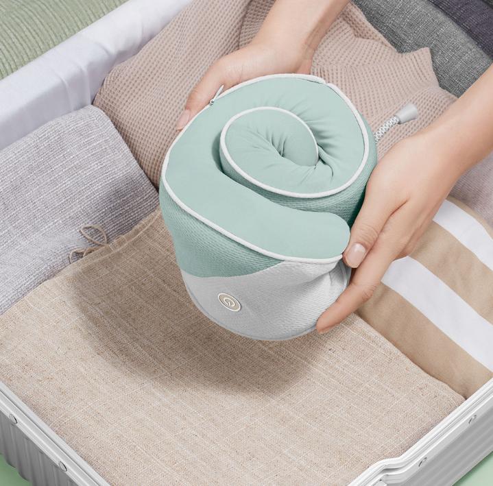 小米有品快速睡眠神器助眠仪,小米ai智能颈椎按摩睡眠枕