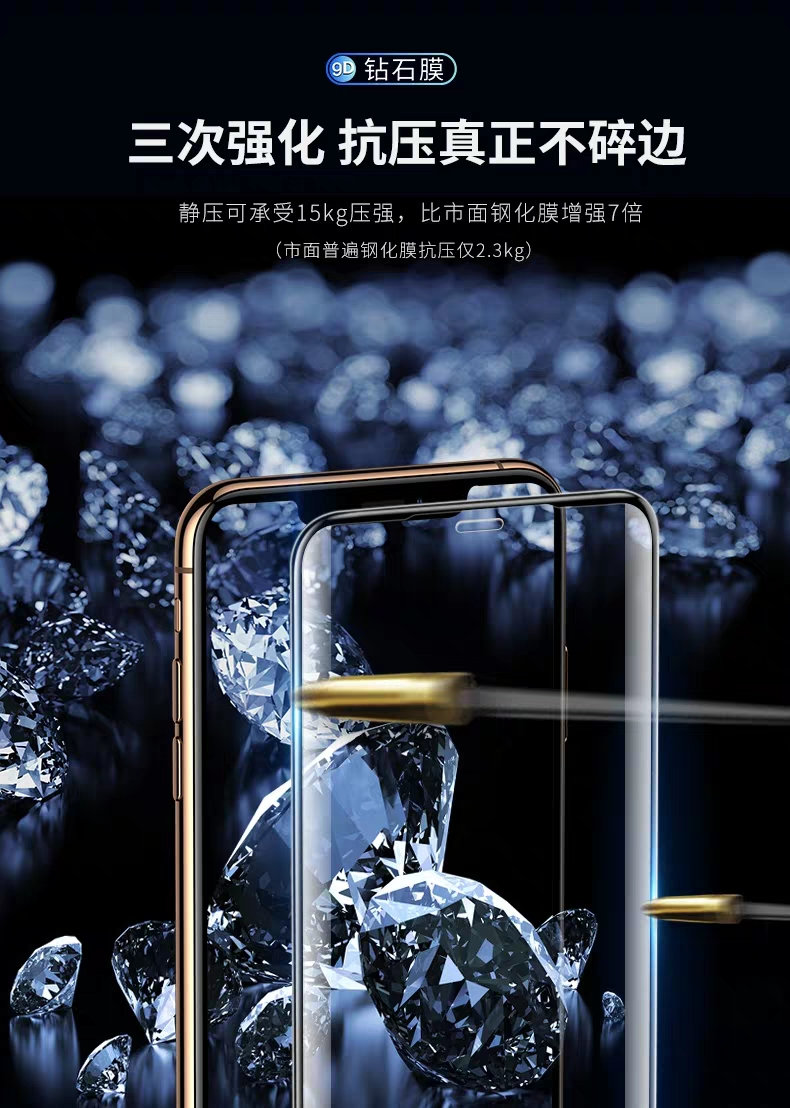 钻石钢化膜是软膜吗,你买的钻石是天然的吗