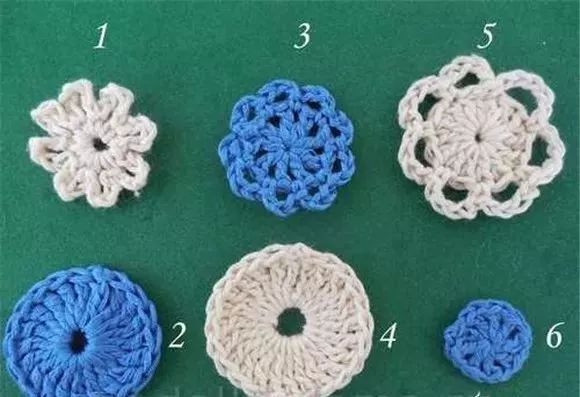 手工钩针编织饰品附图解,钩针编织小饰品图解